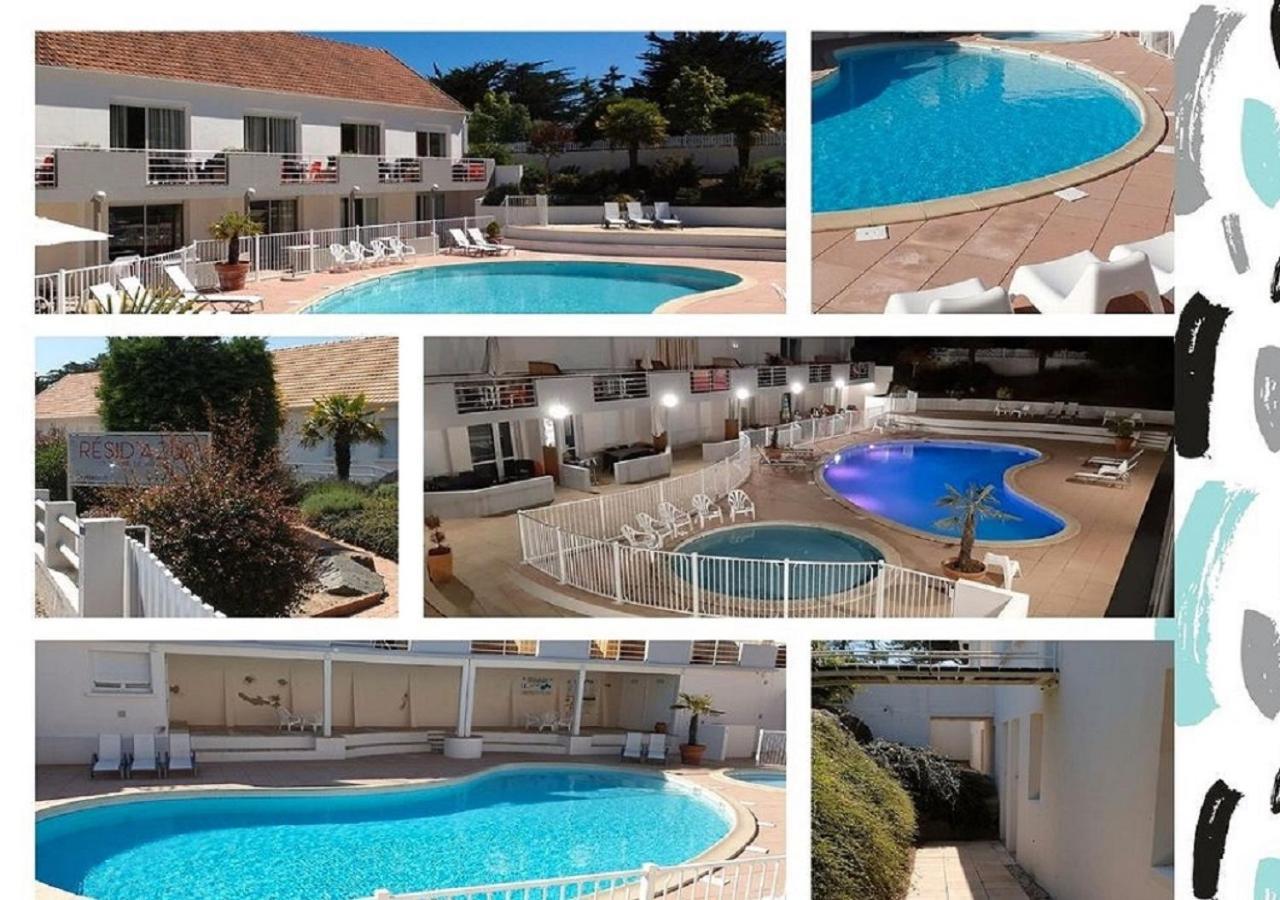 Resid'Azur Appartement T2-Pmr- Piscine Privee Saint-Jean-de-Monts Dış mekan fotoğraf