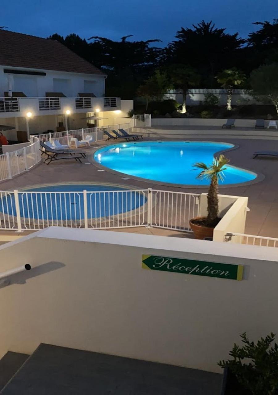 Resid'Azur Appartement T2-Pmr- Piscine Privee Saint-Jean-de-Monts Dış mekan fotoğraf